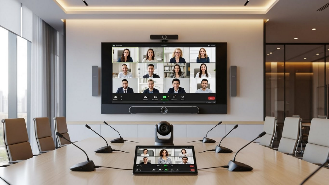 Matériel de visioconférence