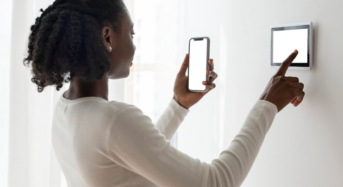 Widgets domotique sur l&rsquo;écran d&rsquo;accueil du smartphone