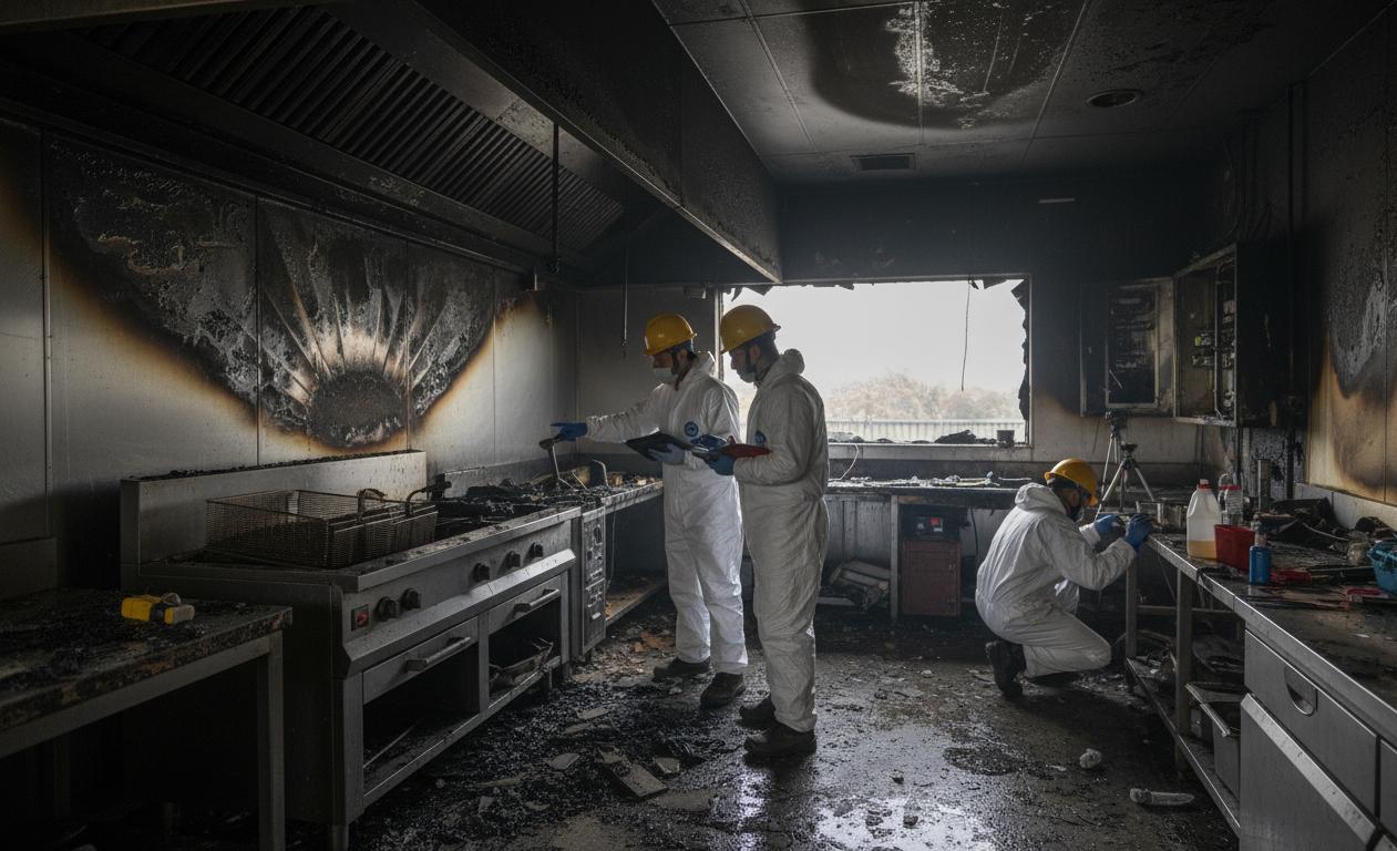 Expertise sinistre incendie