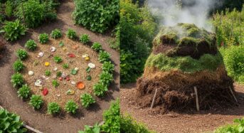 Compostage de surface ou en tas : les méthodes permaculture