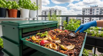 Lombricompostage : le compostage en appartement