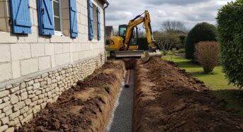 Distance tranchée infiltration et fondations maison