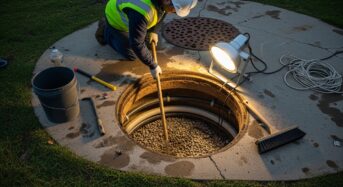 Entretien des regards de tranchée infiltration