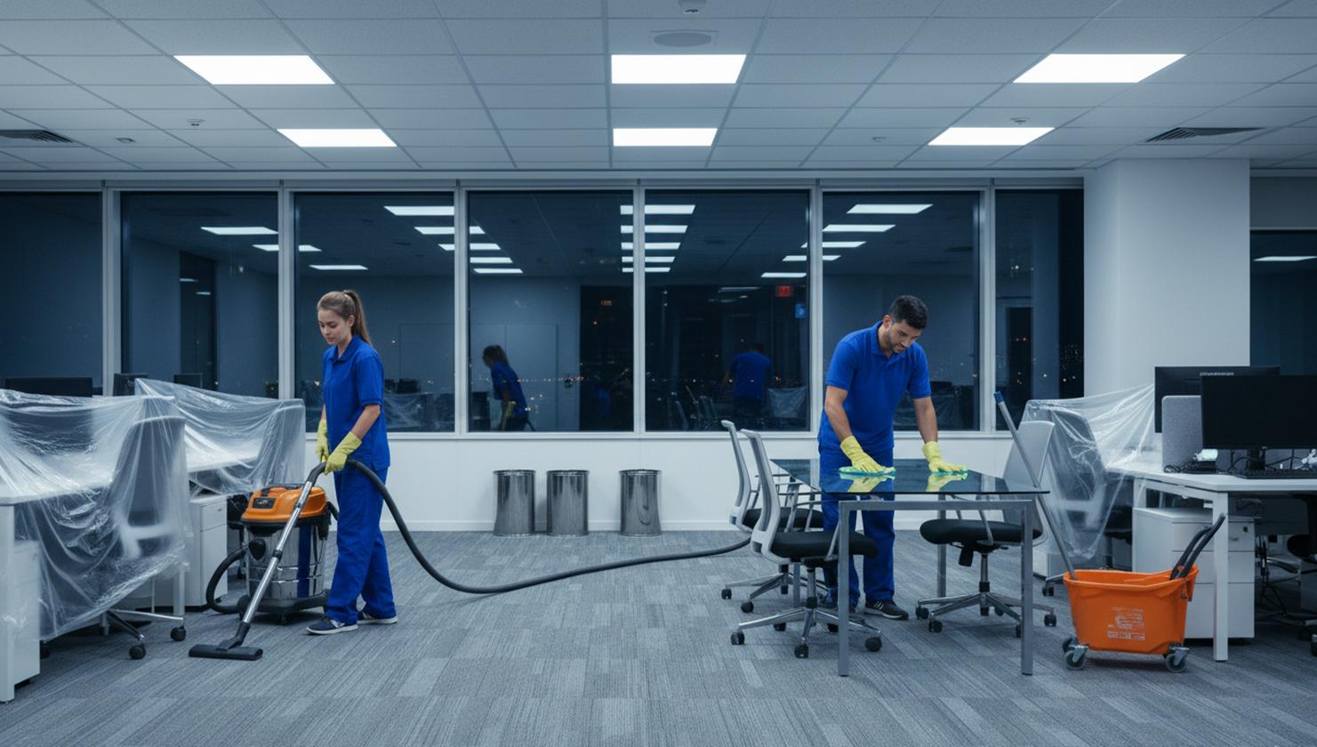 Nettoyage des bureaux