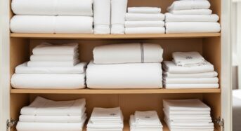Comment déjaunir le linge de maison blanc stocké dans l&rsquo;armoire ?
