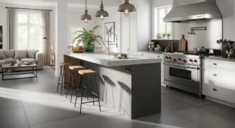 Carrelage 60×60 gris béton : le standard industriel chic