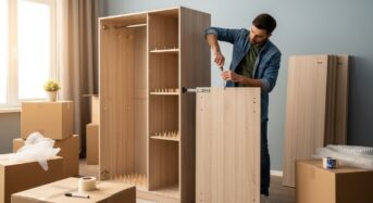 Facilité de démontage du système clic pour déménagement