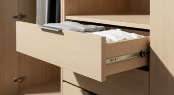 Comparatif : tiroir amorti Blum vs Hettich pour votre dressing