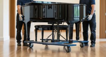 Combien de porteurs faut-il pour un piano à queue de 350 kg