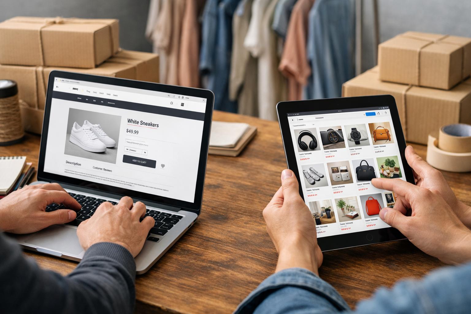 Vendre sur son propre site ou sur les marketplaces