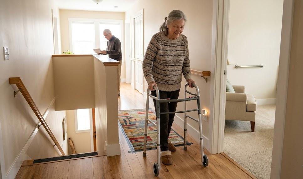 Adaptation du domicile et prévention des chutes chez les seniors