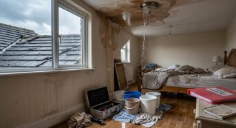 Assurance habitation et infiltration eau par le toit