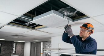 Caisson d’extraction extra-plat pour faux plafond