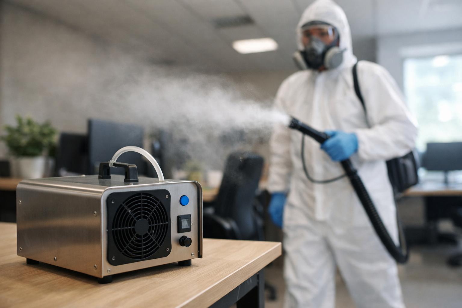 Désinfection à l'ozone : une technologie sans produits chimiques