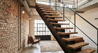 Escaliers industriels à limon central : quand l&rsquo;industrie inspire la déco