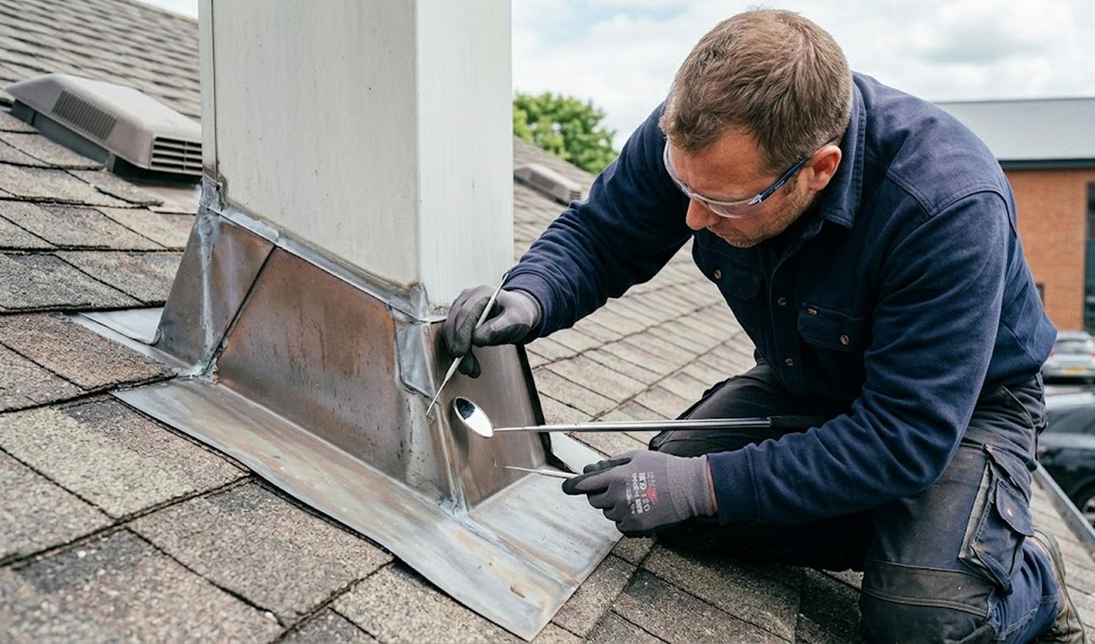 Inspection visuelle de l’étanchéité des solins