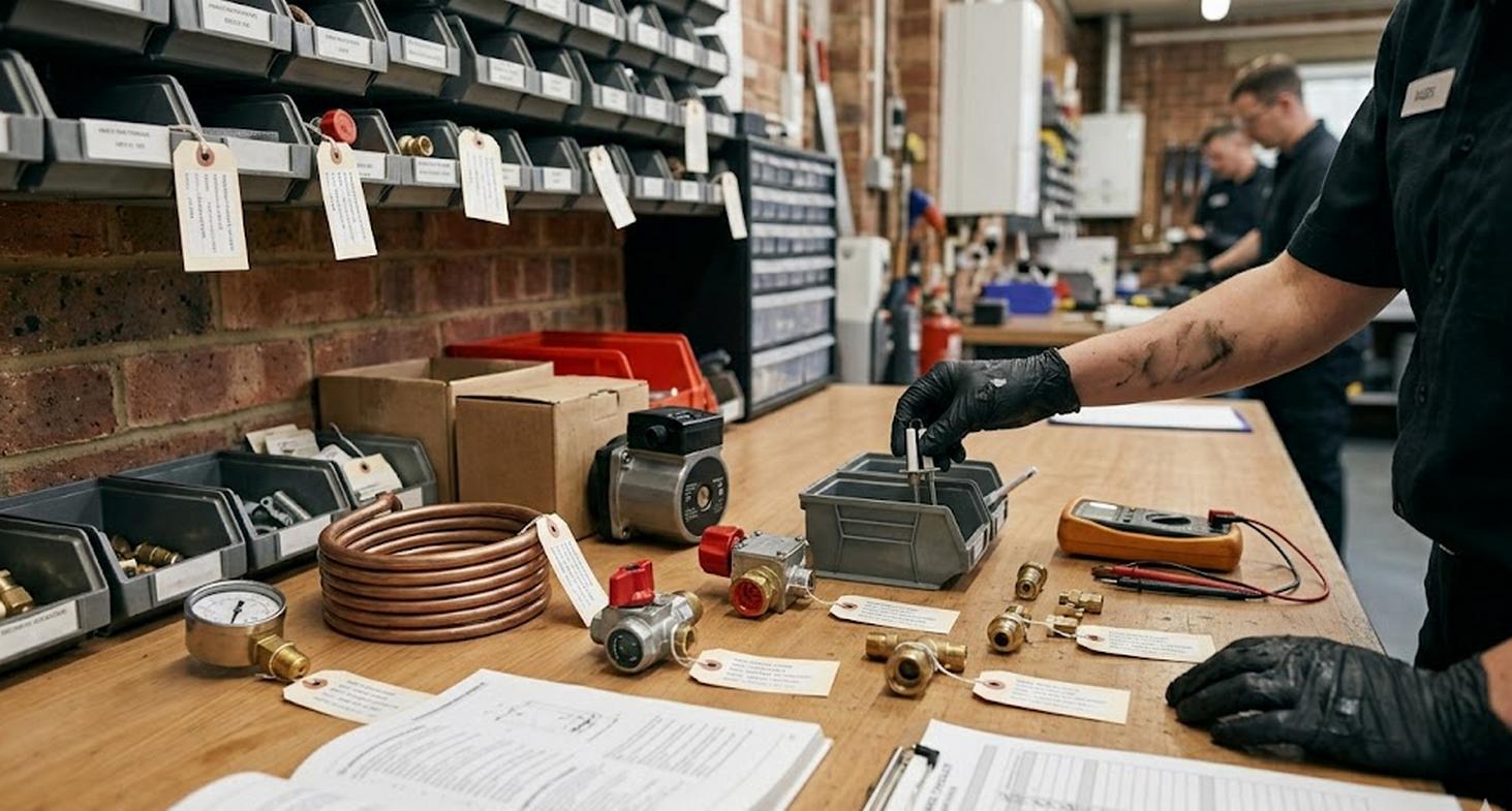 Pièces détachées de chaudière