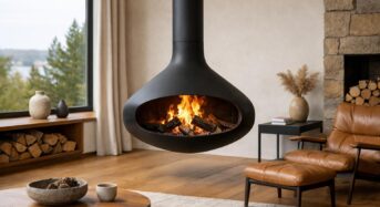 Poêle suspendu : l&rsquo;icône du design poêle