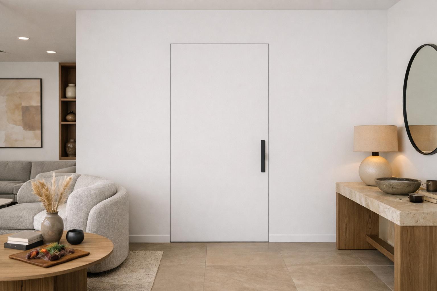 Porte palière invisible : l'intégration parfaite