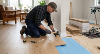 Poser du sol stratifié comme un pro : le guide sans erreur