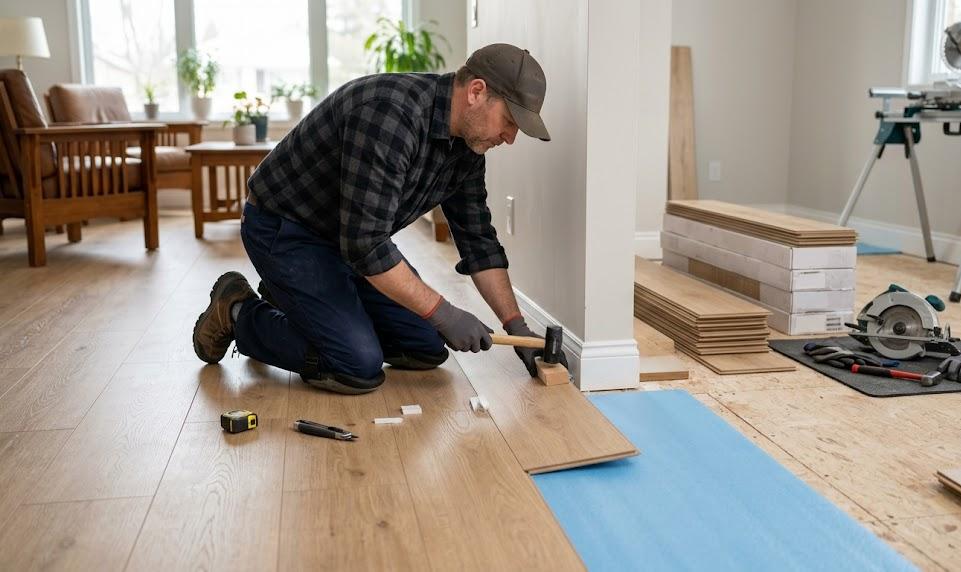 Poser du sol stratifié comme un pro : le guide sans erreur