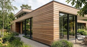 Esthétique moderne : lames larges et joints fins