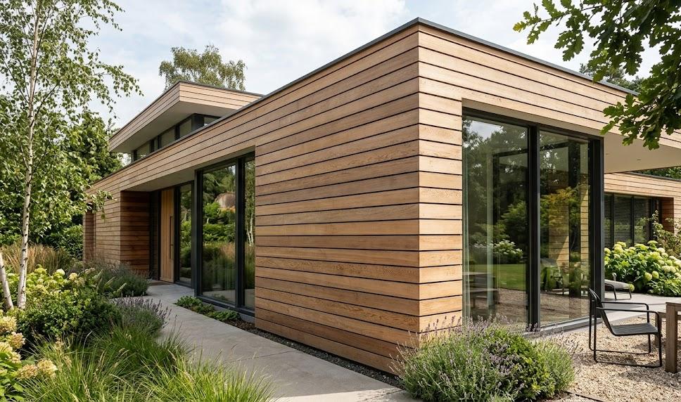 Revêtement extérieur avec esthétique moderne