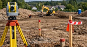 Viabilisation et bornage d&rsquo;un terrain à bâtir