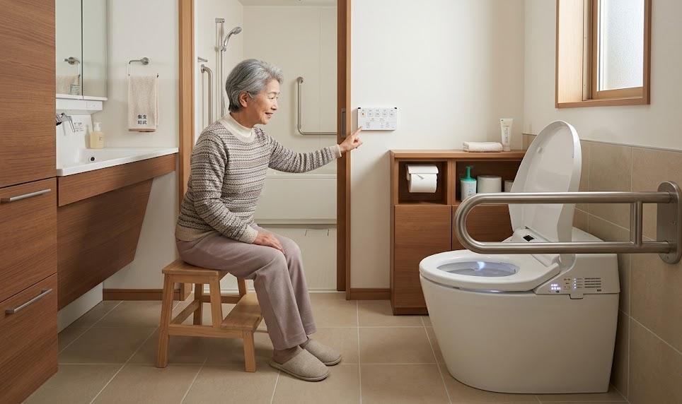 WC lavant japonais : l'hygiène dans une salle de bain adaptée