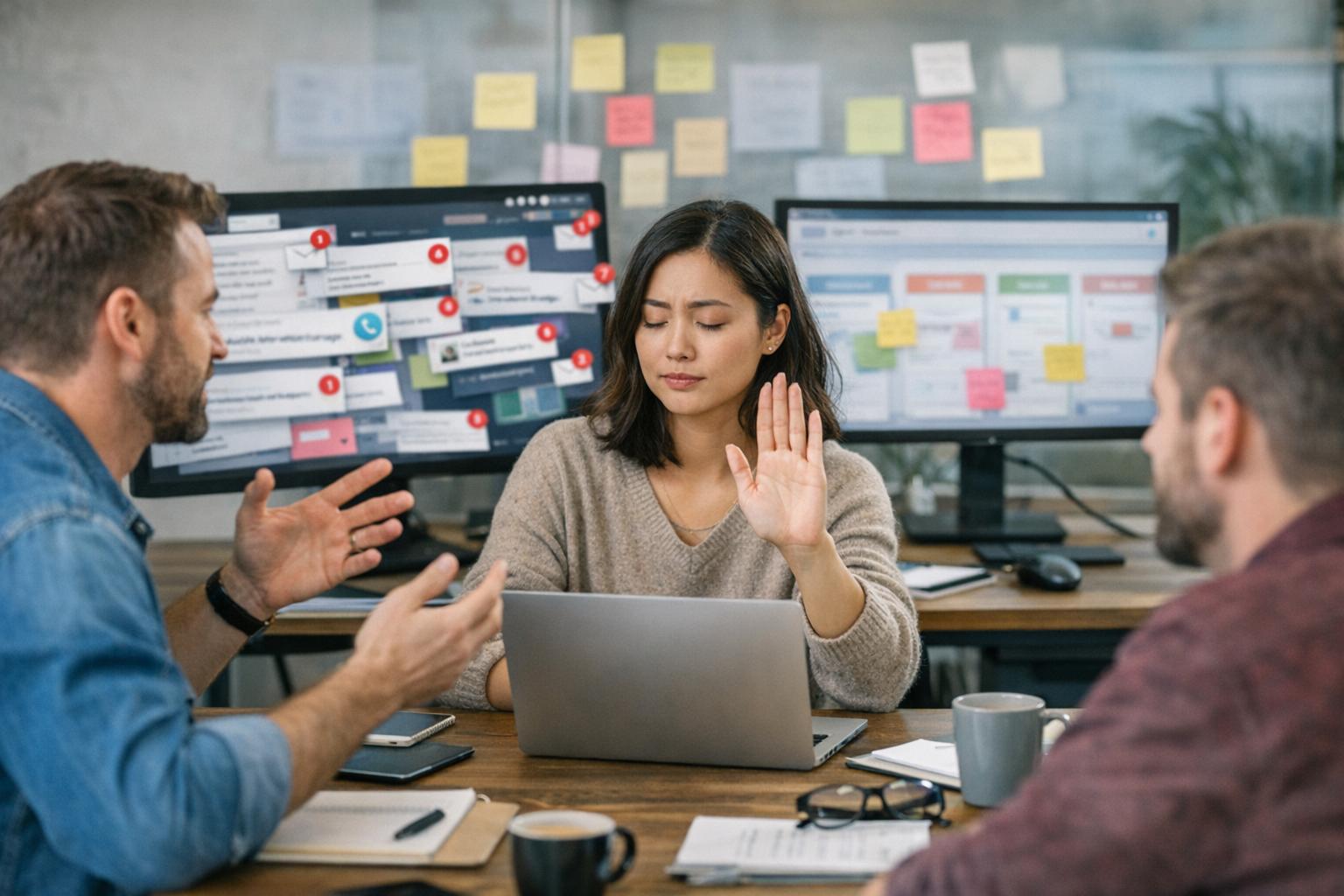 Eviter la surcharge d'informations dans les outils de travail collaboratif