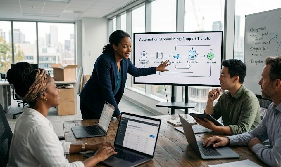 Utiliser l'automatisation pour fluidifier le travail de votre équipe 