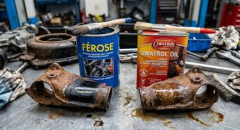 Férose ou Owatrol : comparatif des produits de traitement corrosion