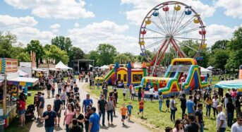 Organiser une kermesse réussie avec de grande roue et des jeux gonflables