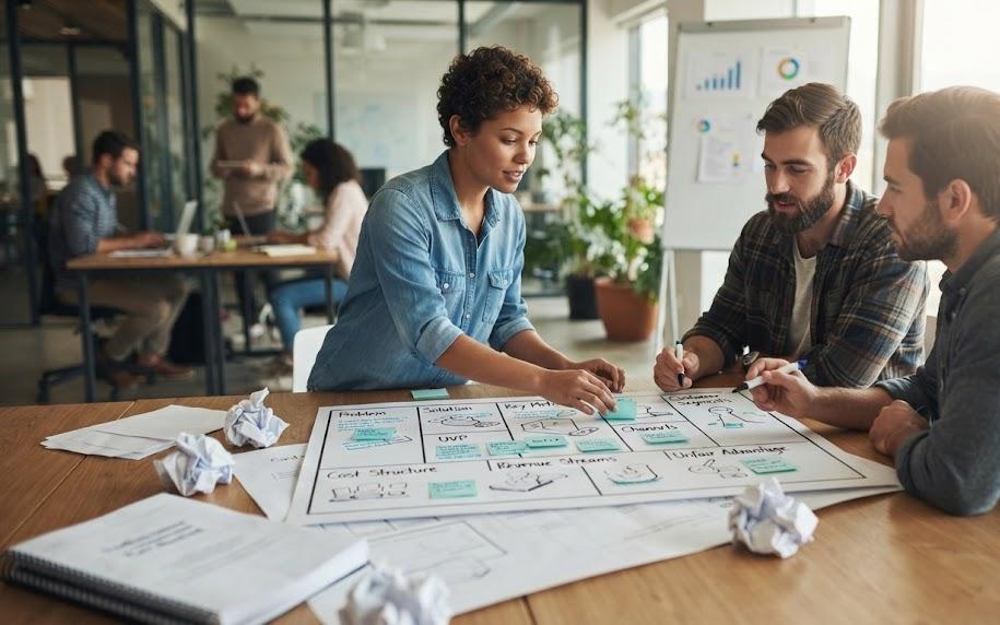 Le business plan est mort, vive le lean canvas