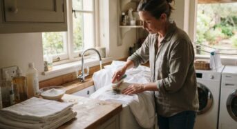 Enlever les taches de moisissure sur le linge de maison d’une résidence secondaire
