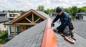 Faîtière en aluminium coloré : modernité et légèreté sur le toit